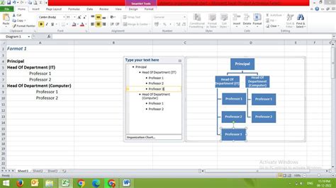 Excel VBA Org Chart 的图像结果
