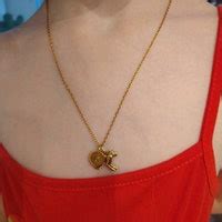 Buy Tambourine Charm Necklace, Instrument Charm, Musician, Initial ...