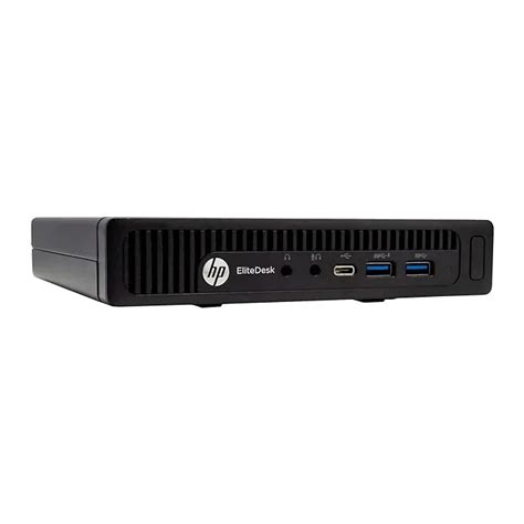 (Refurbished) HP Elitedesk 800 G2 Tiny Desktop Intel Core i3, i3-6100T ...
