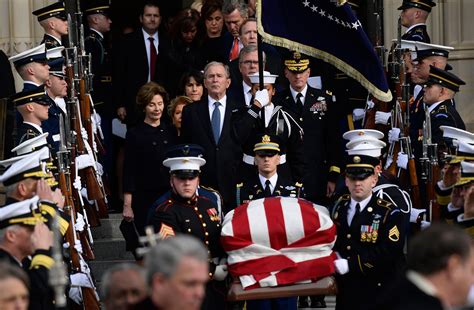 Image result for Bush Funeral Programs