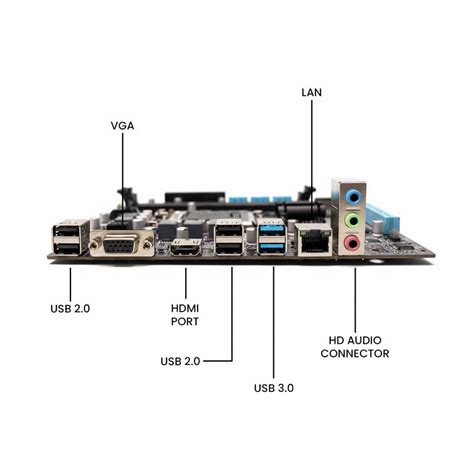 Consistent H-110 Motherboard 6th,7th,8th & 9th Gen i3, i5, i7, DDR4 Sl ...