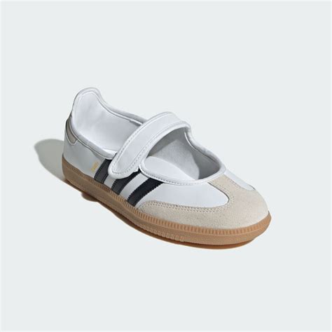 Samba Jane Shoes - White | adidas Hong Kong