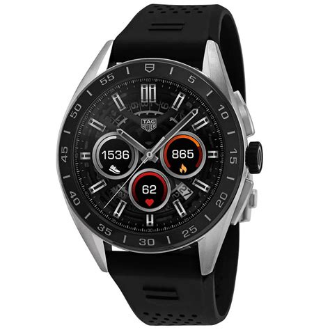Tag Heuer Connected Analog-Digital Mens Smart Watch SBR8A10.BT6259 TAG ...