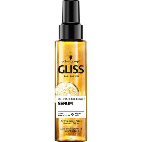 Buy Henkel Gliss Hair Repair Ultimate Oil Elixir Serum, 100ml Online at ...