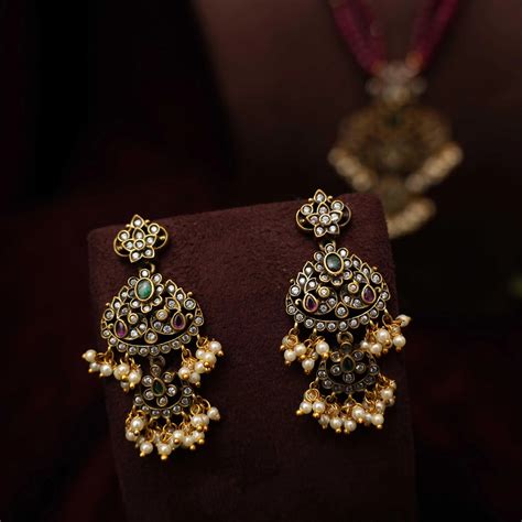 Rimli Boutique | Kundan Polki 925 Silver Designer Jewelry | Chennai