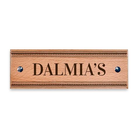 Anandpath Wooden Name Plate Water-resistant – Housenama