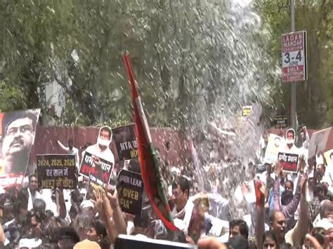 Alleged NEET-UG 2026 paper leak sparks Congress protest in Jaipur