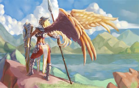ArtStation - Angel - Pathfinder - RPG - Repost