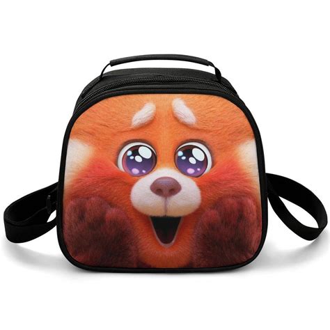 Turning Red Lunch Bag Insulated, Lunch Box Bag Reusable Lunch Tote Bag ...