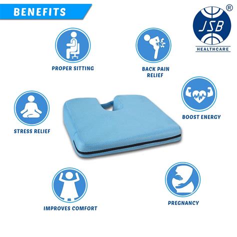 Gel Tailbone Cushion Seat India | Buy JSB BS20 Online