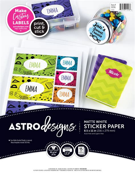 Image result for Astro Designs Sticker Paper