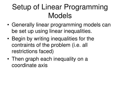 Linear Program Model 的图像结果