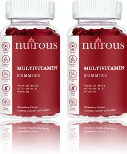 Nutrous Melatonin Gummies Men & Women Sleeping Pills Deep Sleep ...