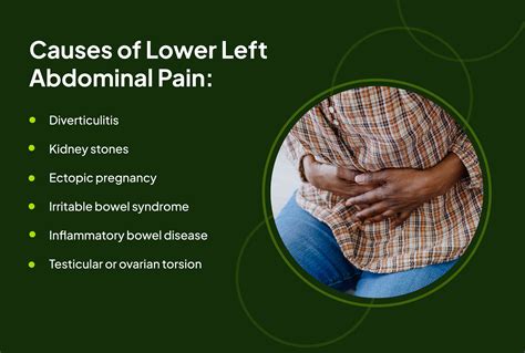 Pain in Lower Left Abdomen: 10 Possible Causes