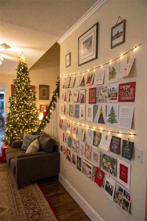 17+ Creative Christmas Card Display Ideas