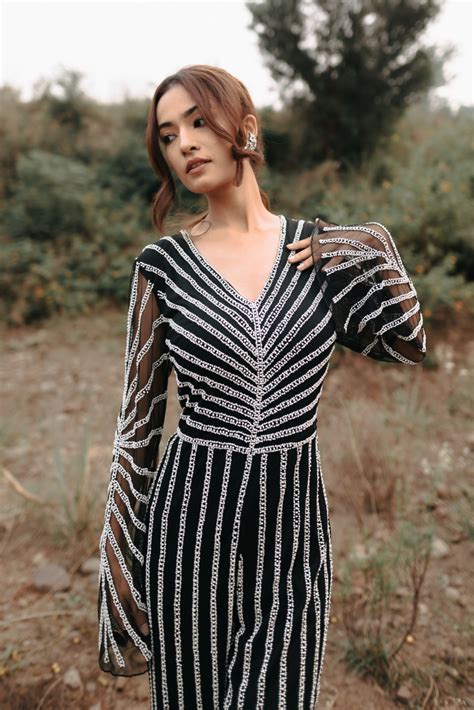 The Sierra Jumpsuit With Bead Work – Nolabels