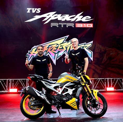 TVS Apache RTR 310 launched in India at Rs 2,42,990 - GaadiKey