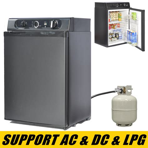 3-Way LP Gas Fridge Propane Refrigerator Compact Freestanding 12V DC 2.1 Cu ft | eBay