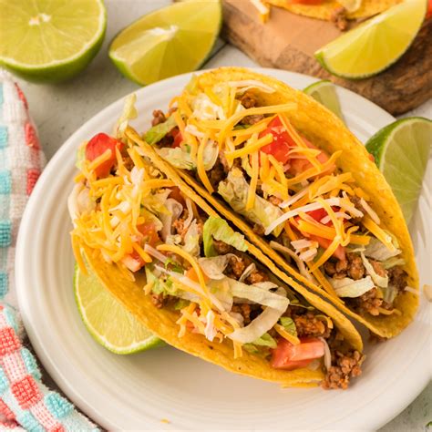 Ground Beef Soft Tacos