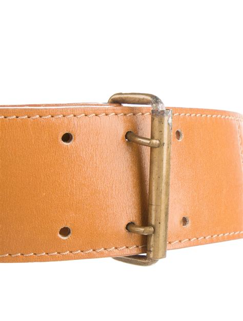 Alaïa Leather Waist Belt - Brown Belts, Accessories - AL228507 | The ...