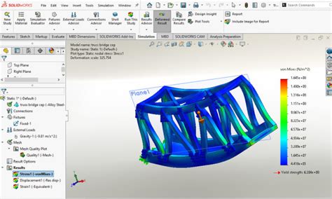 Image result for SolidWorks FEA Simulation