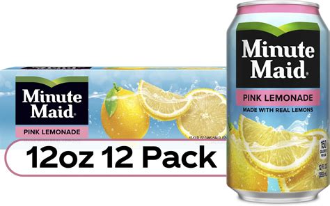 Amazon.com : Minute Maid Lemonade, 12 Oz, Pack Of 12 : Grocery ...