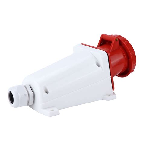 Buy Industrial Plug Socket, IP67 Waterproof 3 Phase Inlet For ...