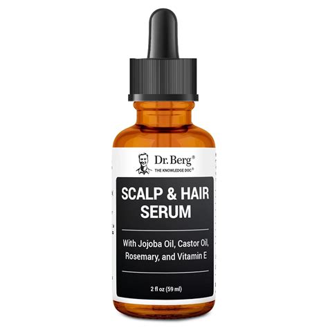 Amazon.com: Dr. Berg Scalp & Hair Serum (Improved Formula) with Vitamin ...