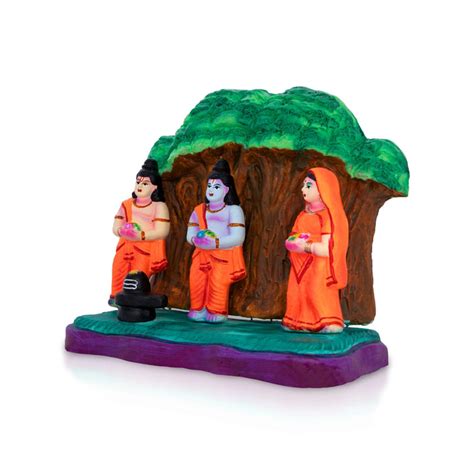 Ram Lakshman Sita Idol | Navarathri Golu Dolls | Golu Bommai