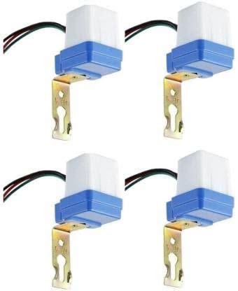 SIDDHI ELECTRONICS 220 Volt Auto Day/Night On-Off Photocell Sensor ...