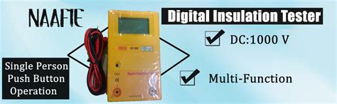 NAAFIE Meco - DIT 99D 1000V-200MW Digital Insulation Tester With ...
