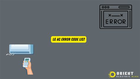 Image result for LG Inverter AC Window Error Code 32