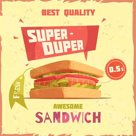 Sandwich poster Images - Free Download on Freepik