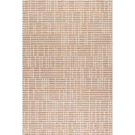 nuLOOM Gio Crosshatch Wool 3ft. x 5ft. Beige Area Rug in the Rugs ...