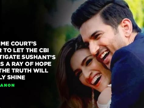Akshay Kumar, Kriti Sanon & Others Welcome CBI Probe In Sushant Singh ...
