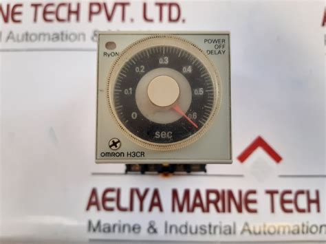 Omron H3Cr-h8L Power Off Delay Timer 200/220/240Vac 50/60Hz – Aeliya ...