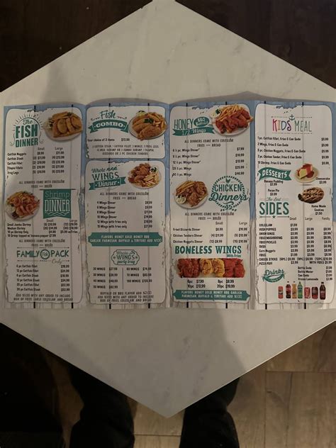 Menu at Sharks Maumelle restaurant, Maumelle