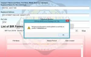 Image result for Ebir Forms Tutorial