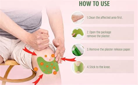 Gold Immuno Herbs Knee Pain Relief Patch | Herbal Knee Patch for Joint ...