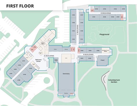 Campus Map - Myers Park Presbyterian Church