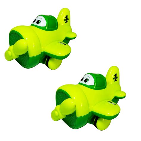 Buy VParents Friction Powered Aeroplane Unbreakable Toys Combo Pack ...