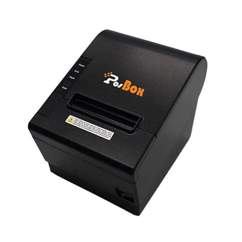 PosBox 80mm Thermal Receipt POS Printer with Auto Cutter (USB + LAN ...
