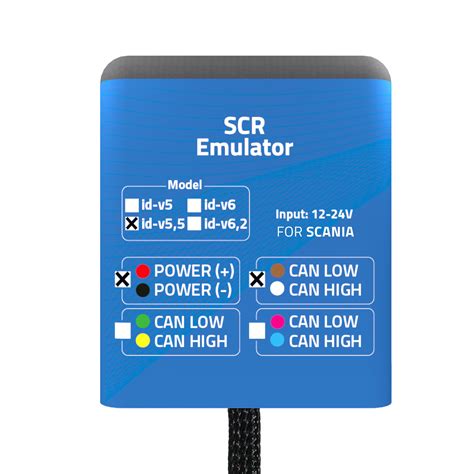 Scania Euro 5,5 Adblue एम्यूलेटर - Can-Bus Emulator