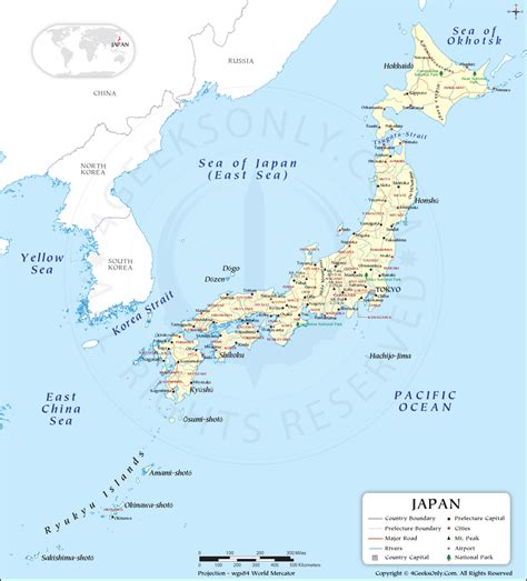Japan Map