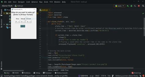 Image result for Set Alarm Clock by Using Timestamp in Python