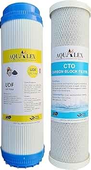 AQUALEX, Pokar RO, CTO - GAC (UDF) 10" Inch Filter Cartridge Suitable ...