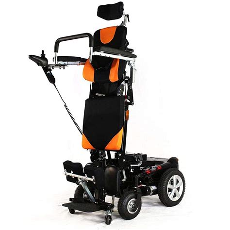 Buy Electric Standing Wheelchairs, Foldable Power Wheelchair Wheelchair ...