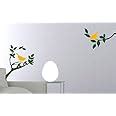 Asian Paints Wall-Ons, Branch with 2 Birds Decal, PVC Vinyl Decorative ...