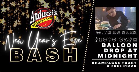 Anduzzis New Years Eve Bash!, Anduzzi's Sports Club, Green Bay, 31 ...