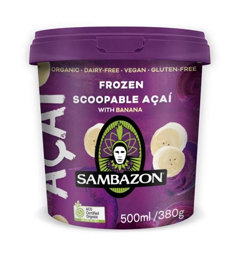 Sambazon Frozen Scoopable Açaí Sorbet 10L - Click Cuisine